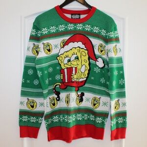 SpongeBob Christmas sweater (men’s M) (NWT)